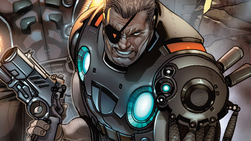 Cable as he appeared in Marvel Now’s Cable and The X-Force.
